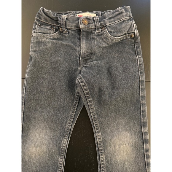Levi's Kids Jeans Slim Fit Classic Boys Size 5 Dark Blue‎ Classic - Picture 1 of 11